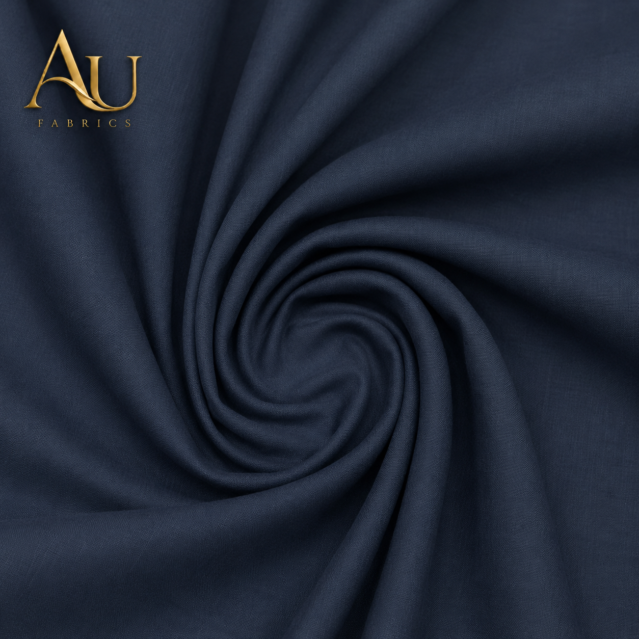 Premium Cotton - Midnight Navy Blue